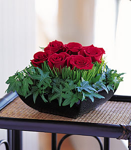  Düzce çiçek online çiçek siparişi  10 adet kare mika yada cam vazoda gül tanzim
