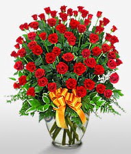 Görsel vazo içerisinde 101 adet gül  Düzce online çiçekçi , çiçek siparişi 