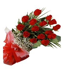15 kırmızı gül buketi sevgiliye özel  Düzce internetten çiçek siparişi 