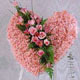 kalp pano karankil ve güller   Düzce kaliteli taze ve ucuz çiçekler 
