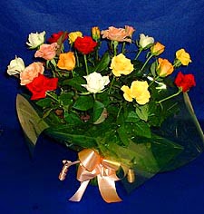  Düzce anneler günü çiçek yolla  13 adet karisik renkli güller