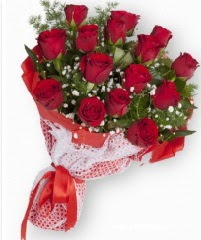 11 adet kırmızı gül buketi  Düzce çiçek yolla , çiçek gönder , çiçekçi  